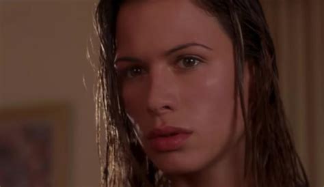 Rhona Mitra Breasts Scene in Hollow Man